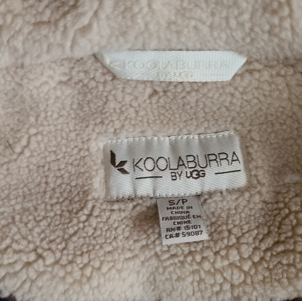 Koolaburra by UGG Ladies Parka Jacket, Small, Black and Gold - Picture 8 of 15